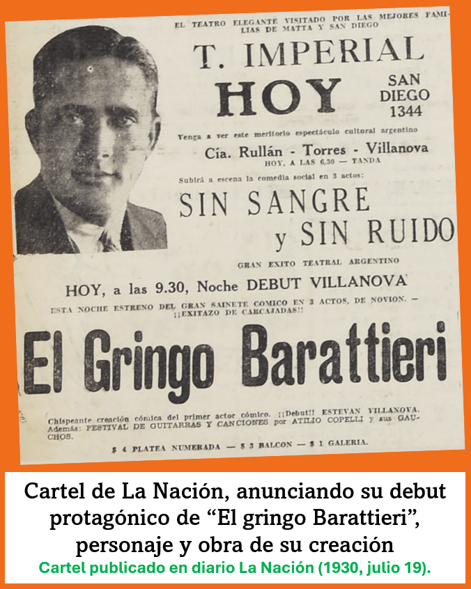 Cartel de La Nación de 1930